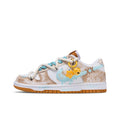 [Custom Orange Sugar Cubes] Dunk Skateboarding Shoes Unisex Low-top Orange/Blue