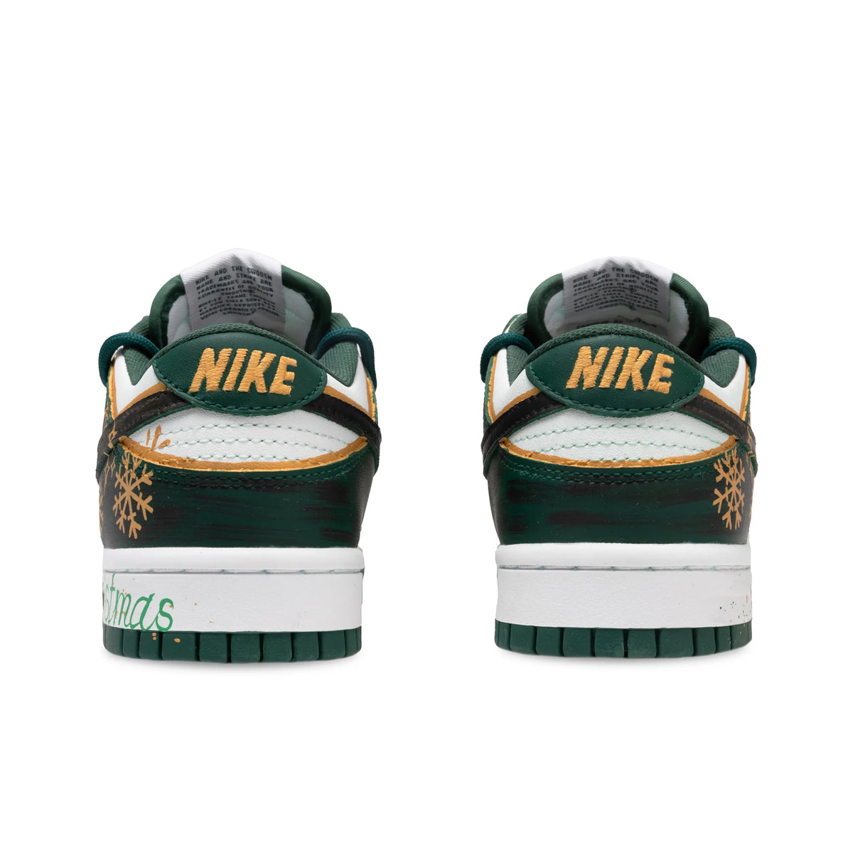[Custom Christmas Letter] Dunk Skateboarding Shoes Unisex Low-top