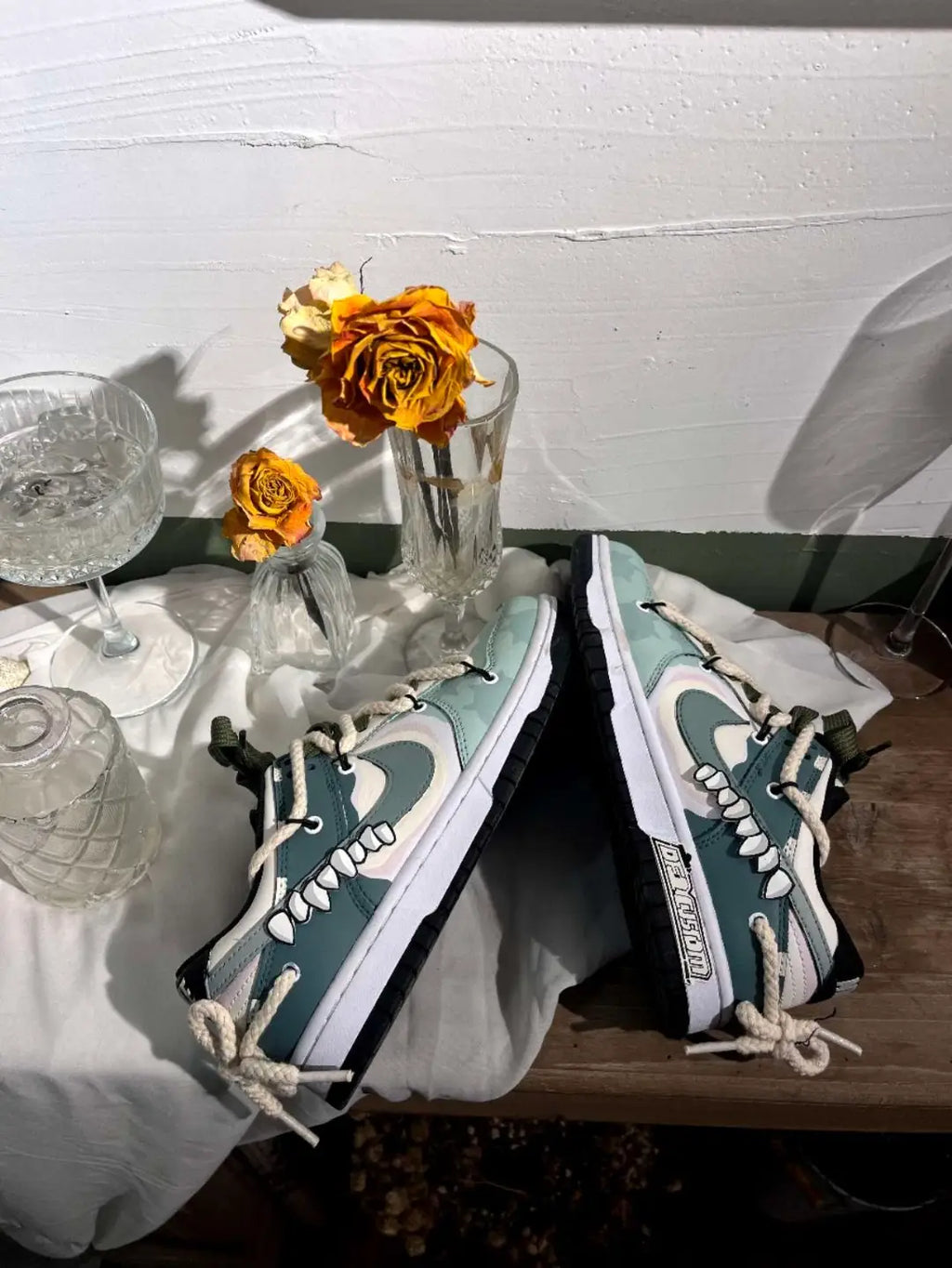 [Custom Female Tea Language S-BOX]  Dunk Skateboarding Shoes Women's