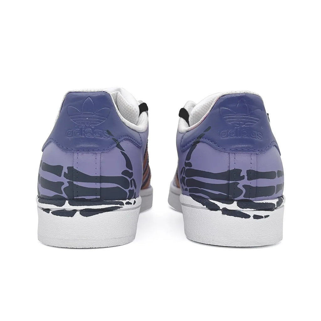 [Custom Midnight Potion] originals SUPERSTAR Low Top Halloween Series Purple/Orange