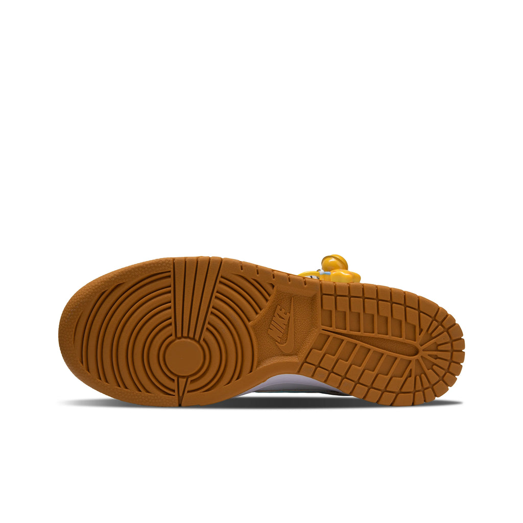 [Custom Orange Sugar Cubes] Dunk Skateboarding Shoes Unisex Low-top Orange/Blue