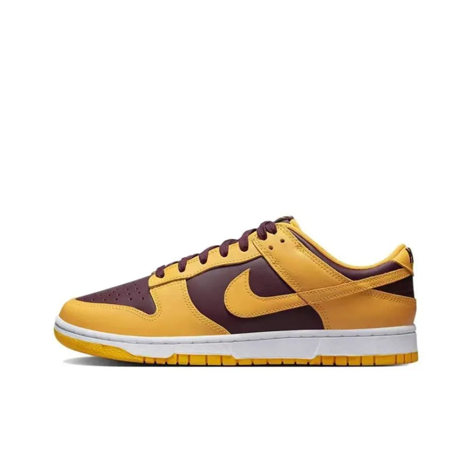 [Custom Radioactive Shark] Dunk Skateboarding Shoes Unisex Yellow/Purple/Green
