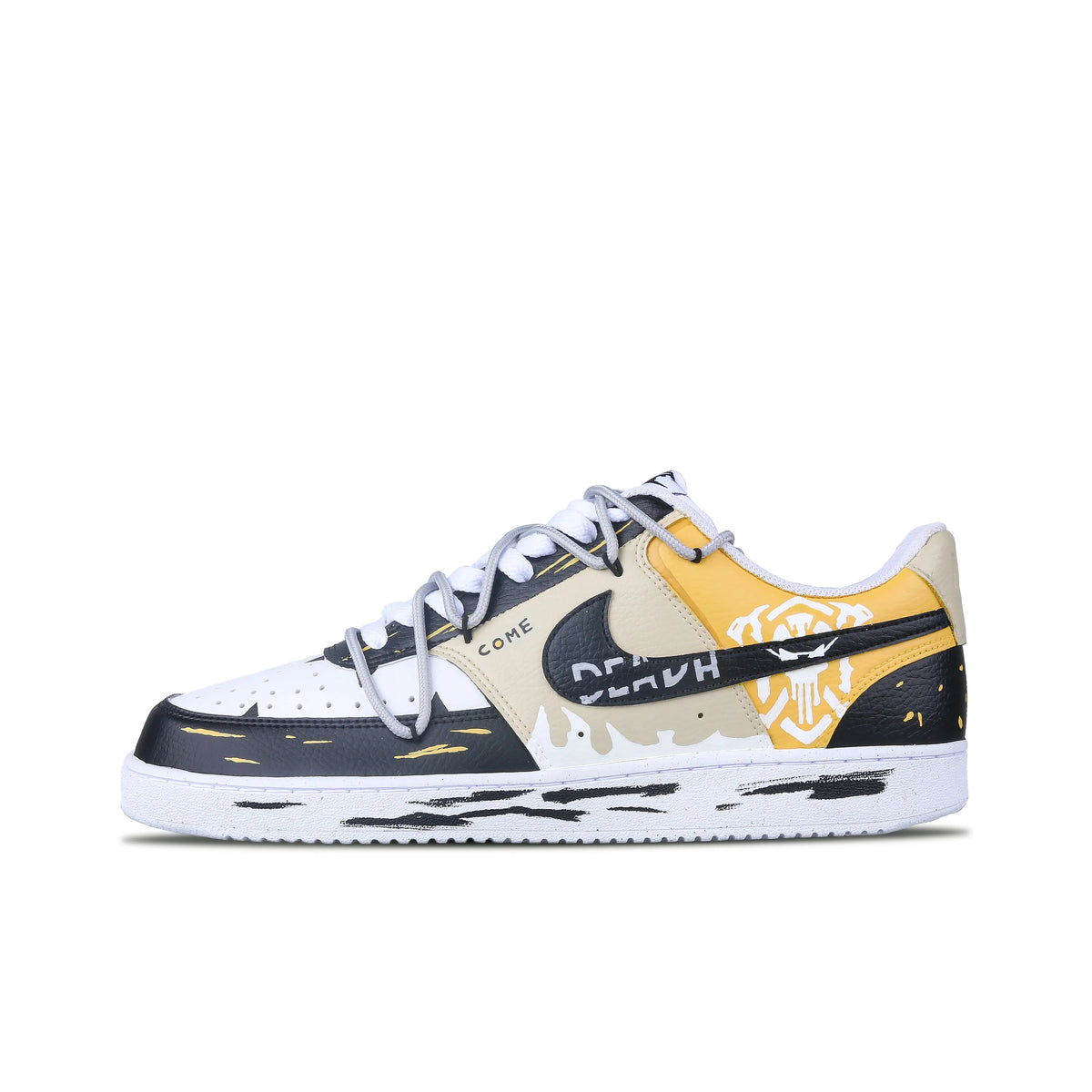 [Custom Glimmerbone Silhouette] Court Vision Low Skateboard Shoes Unisex