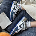[Custom Indigo Trail] Dunk Low Skateboarding Shoes Unisex Denim Style