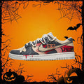 [Custom Dark Harvest] Dunk Skateboarding Shoes Unisex Low-top Black/Red