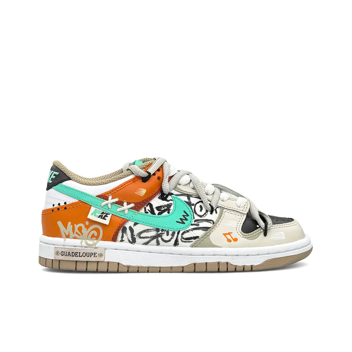 Sunset Mix - Beige Orange Women's