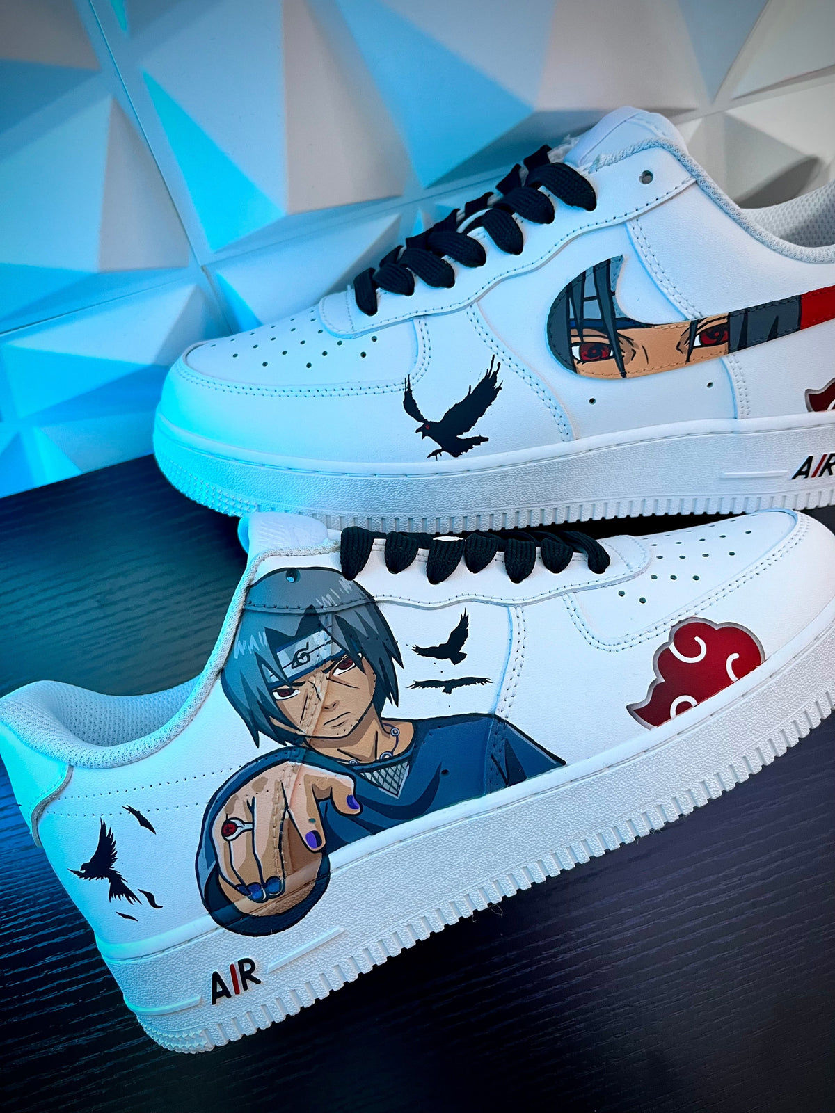 [Custom Itachi] Air Force 1 Skateboarding Shoes Unisex