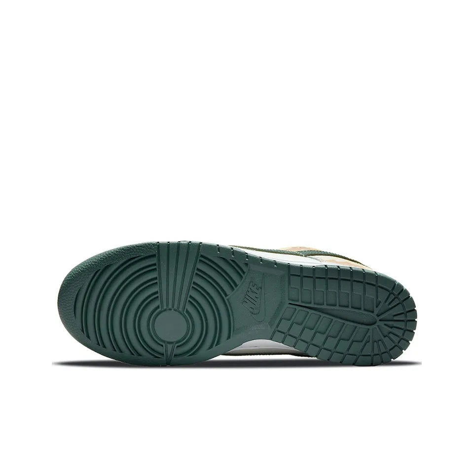 [Custom Sail Multi-Camo] Dunk SE Skateboarding Shoes Unisex Low-top