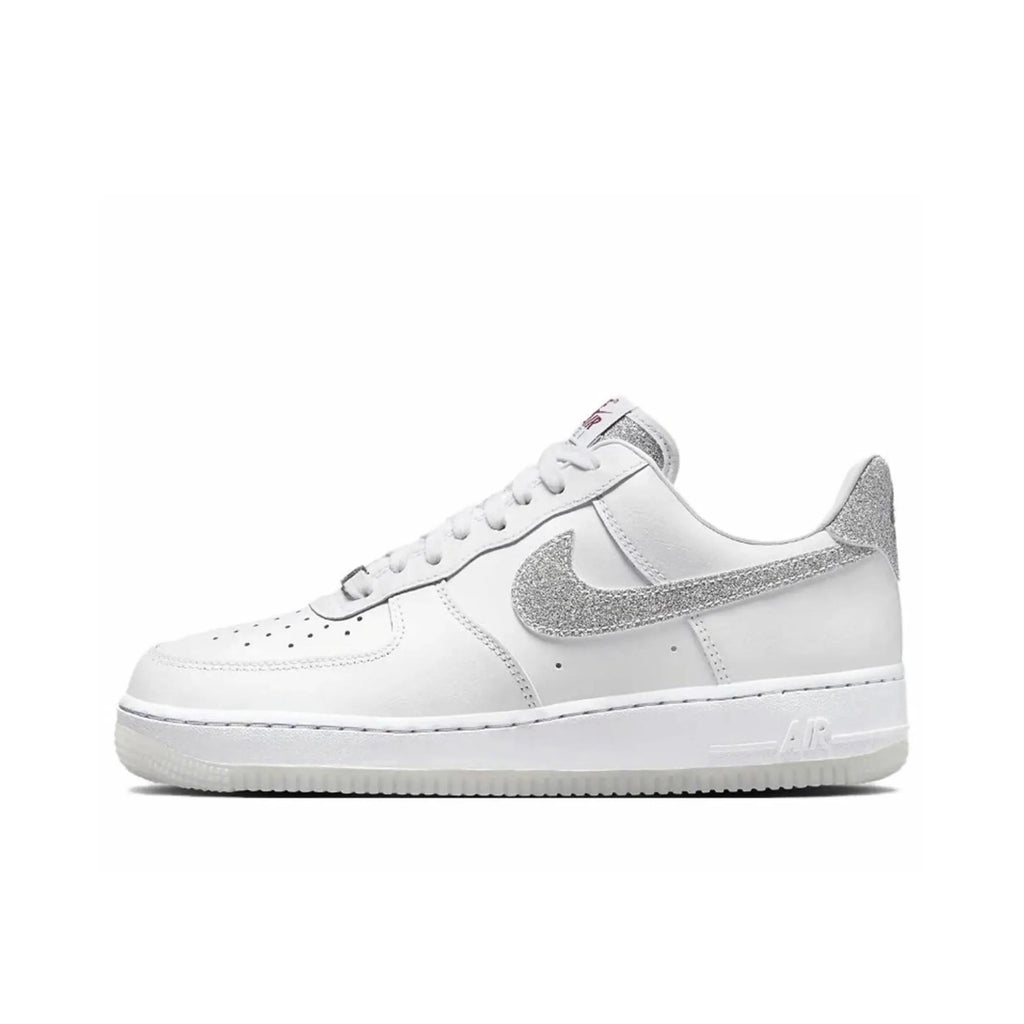 [Customized Milky Way Ballet] Air Force 1 Low-top Shoes Unisex Silver With Diamond Decoration
