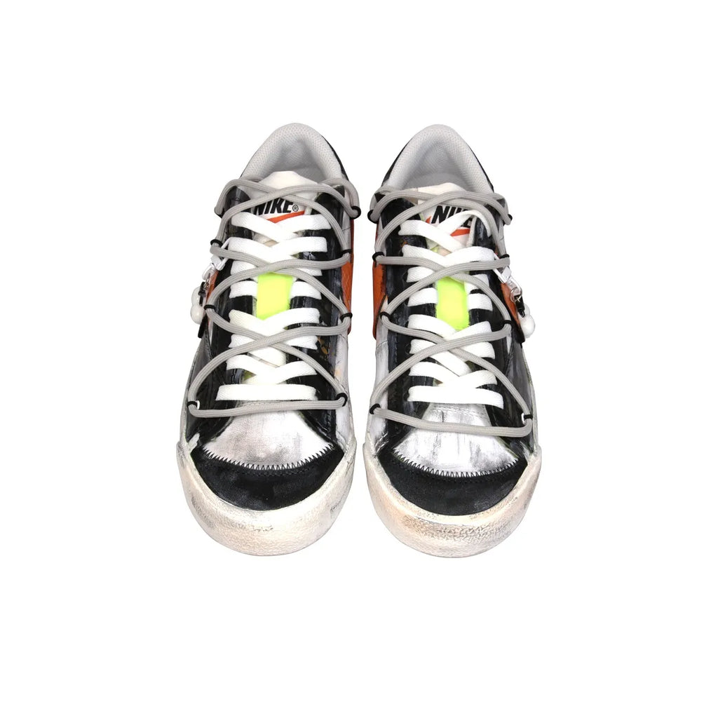 [Customized Pumpkin Party] Blazer Jumbo Low-top Shoes Unisex Black/Orange