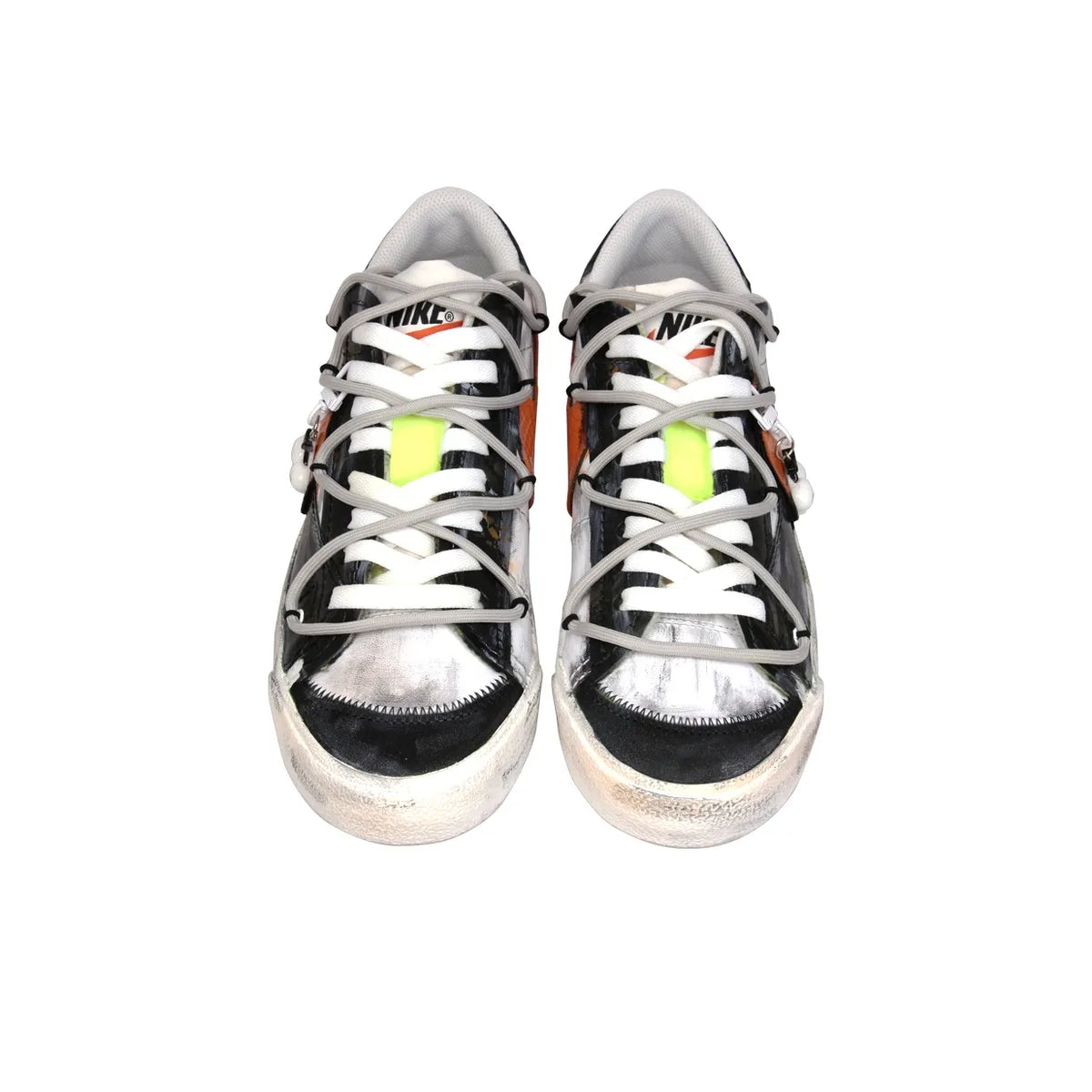 [Customized Pumpkin Party] Blazer Jumbo Low-top Shoes Unisex Black/Orange