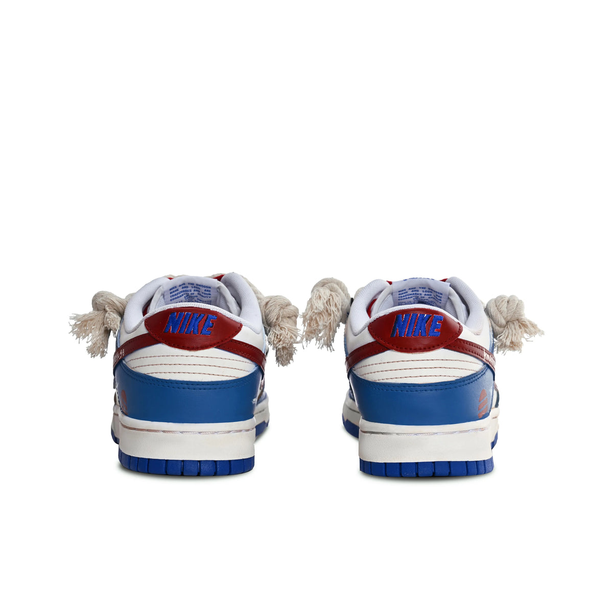 [Custom Emotional Traps] Dunk Low-top Skateboarding Shoes Men Blue/White