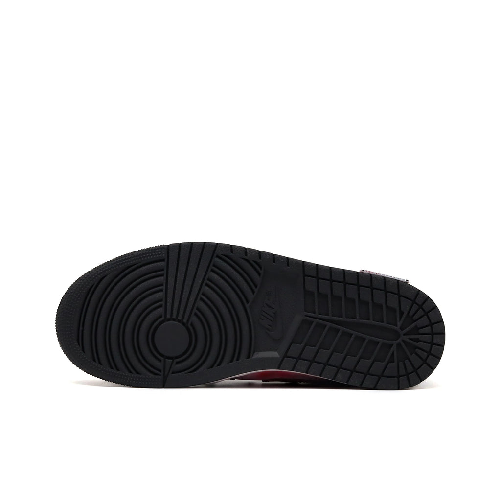 [Custom Monster Slayer] Jordan Skateboarding Shoes Unisex Low-top Gray/Red
