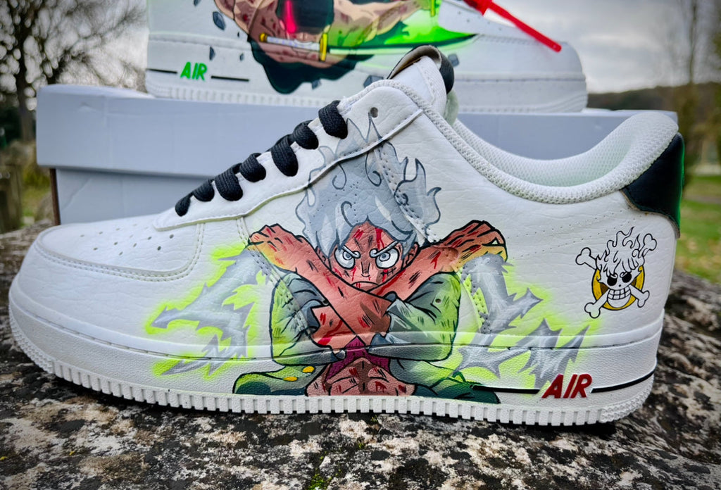 [Custom One piece] Air Force 1 Skateboarding Shoes Unisex