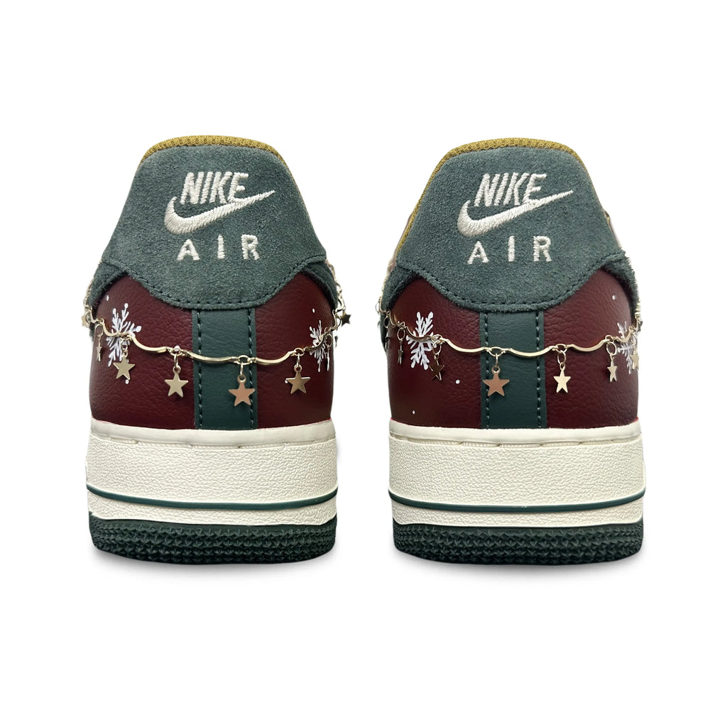 [Customized Christmas Sonata] Air Force 1 Low-top Shoes Unisex Sneakers