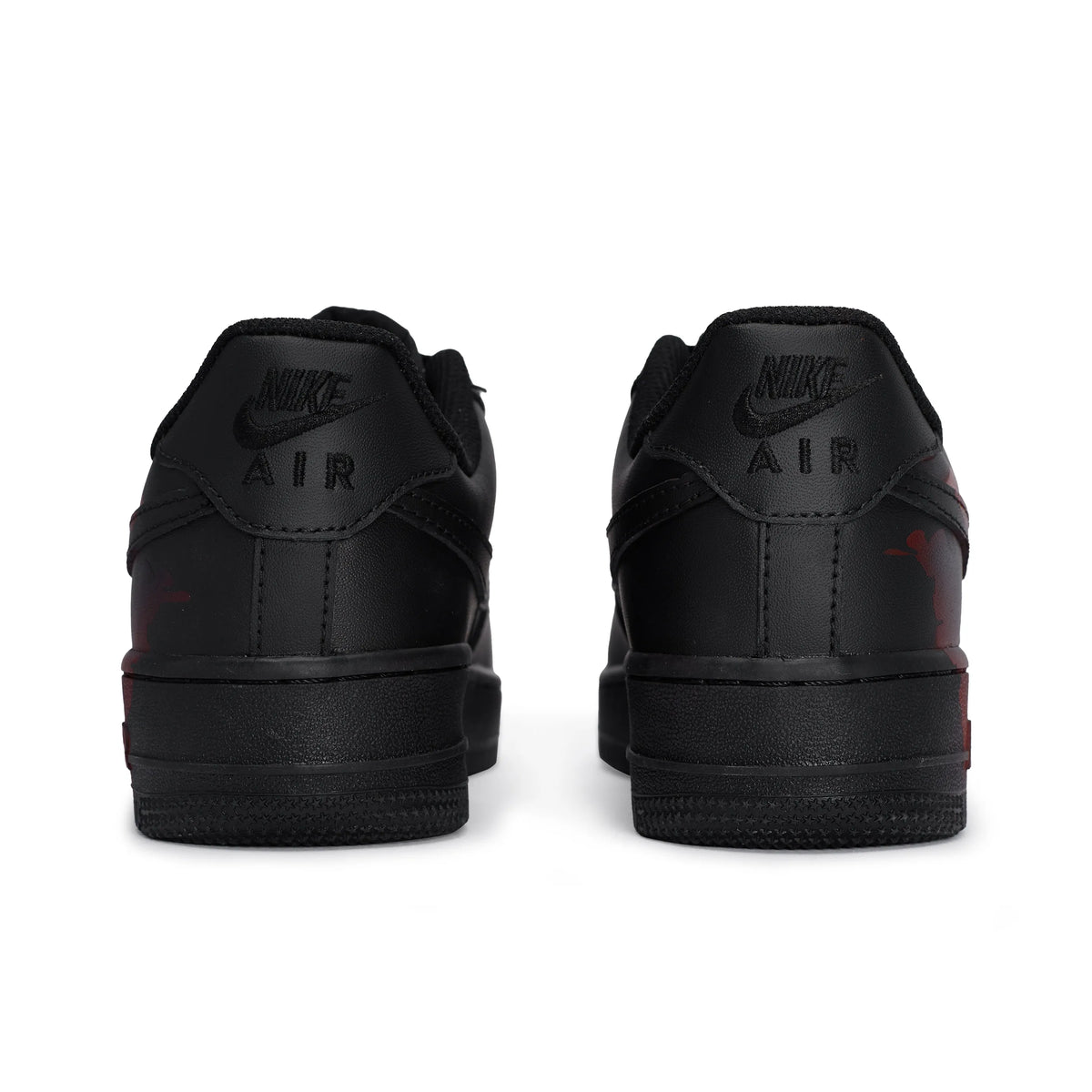 [Customized Shadow of Soul's Extinction] Air Force 1 Low-top Shoes Unisex Black/Graffiti