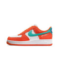 [Custom Athletic Club] Air Force 1 Skateboarding Shoes Unisex Orange/Green/White