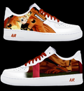 [Custom Naruto Vs Kurama] Air Force 1 Skateboarding Shoes Unisex