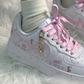 [Custom Dreamy Candy]  Air Force 1 Skateboarding Shoes Women's