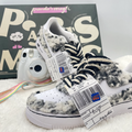 [Custom Female sweetheart Cloud]  Air Force 1 Skateboarding Shoes Women's