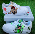 [Custom Naruto Shippuden Gaara Vs Rock Lee] Air Force 1 Skateboarding Shoes Unisex