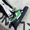 [Custom Green three-hooked female]  Air Force 1 Skateboarding Shoes Women's