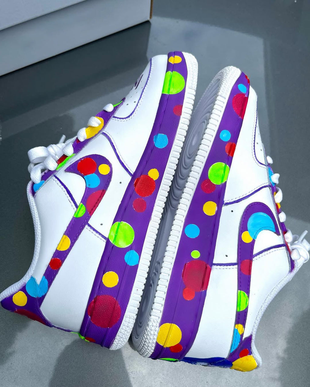 [Customized Inside OutInside Out] Air Force 1 Low-top Shoes Hand-drawn Unisex