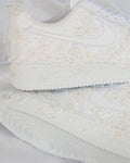 [Custom Bridal Embroidery - Aether Veil] Air Force 1 Skateboarding Shoes Unisex