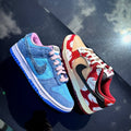 [Customized Lilo & Stitch - Hand Painted] Dunk Low-top Shoes Unisex Spilt Color