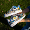 [Customized Strayed into the Palette - Hand Painted] Air Force 1 Low-top Shoes Unisex