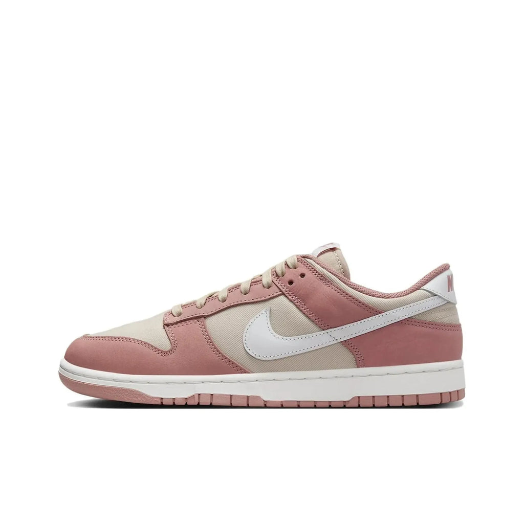 [Custom Auspicious Dragon Cloud Pattern] Dunk Skateboarding Shoes Unisex Low-top Blue/Pink