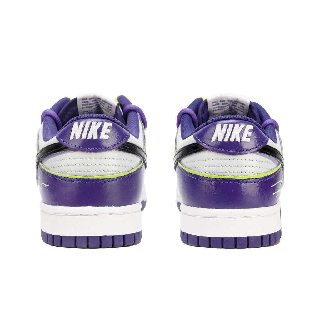 [Custom Evangelion] Dunk Retro Men's  Skateboarding Shoes Purple