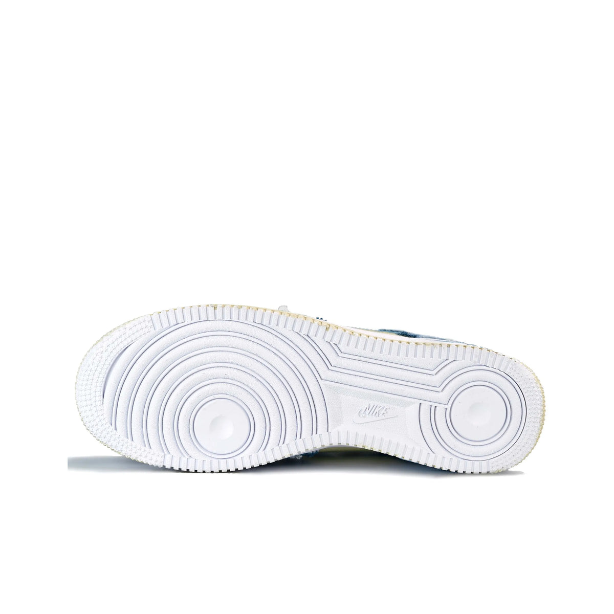 [Custom Aquamarine Drift Bottle] Air Force 1 Skateboarding Shoes Unisex