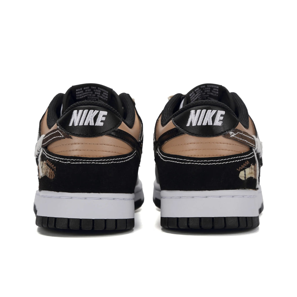 [Custom Absurd Notes] Dunk Low Skateboard Shoes Unisex Black/Brown