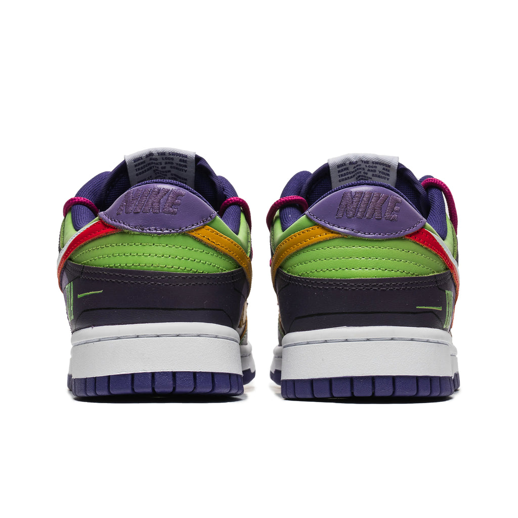 [Custom Evangelion EVA01/Special Accessories] Dunk Low Skateboard Shoes Unisex Purple