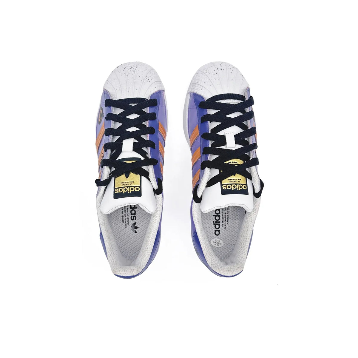 [Custom Midnight Potion] originals SUPERSTAR Low Top Halloween Series Purple/Orange