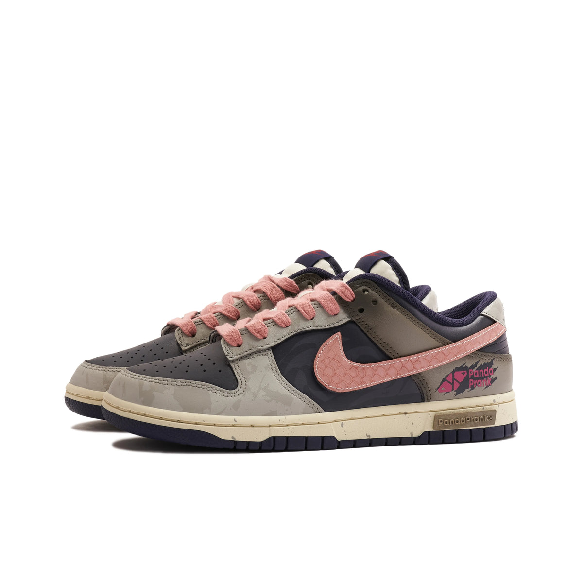 [Custom Heart of the Sandlands] Dunk Skateboarding Shoes Unisex Low-top Brown/Gray