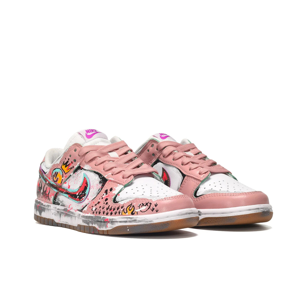 [Custom Smiley Face] Air Force 1 Skateboarding Shoes Unisex