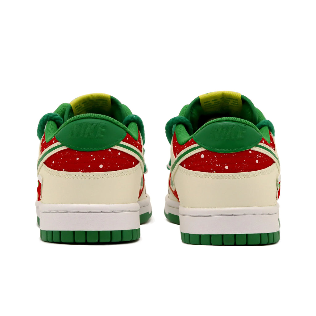 [Custom Christmas Reindeer] Dunk Women's Skateboarding Shoes Low-top