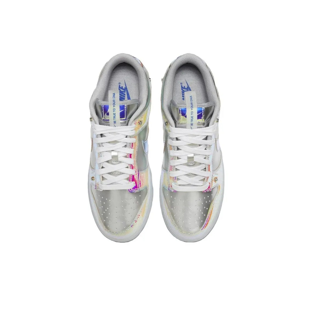 [Custom Hyperflat, Synthetic Leather With Laser Color Gradation] Dunk Low Skateboard Shoes Unisex