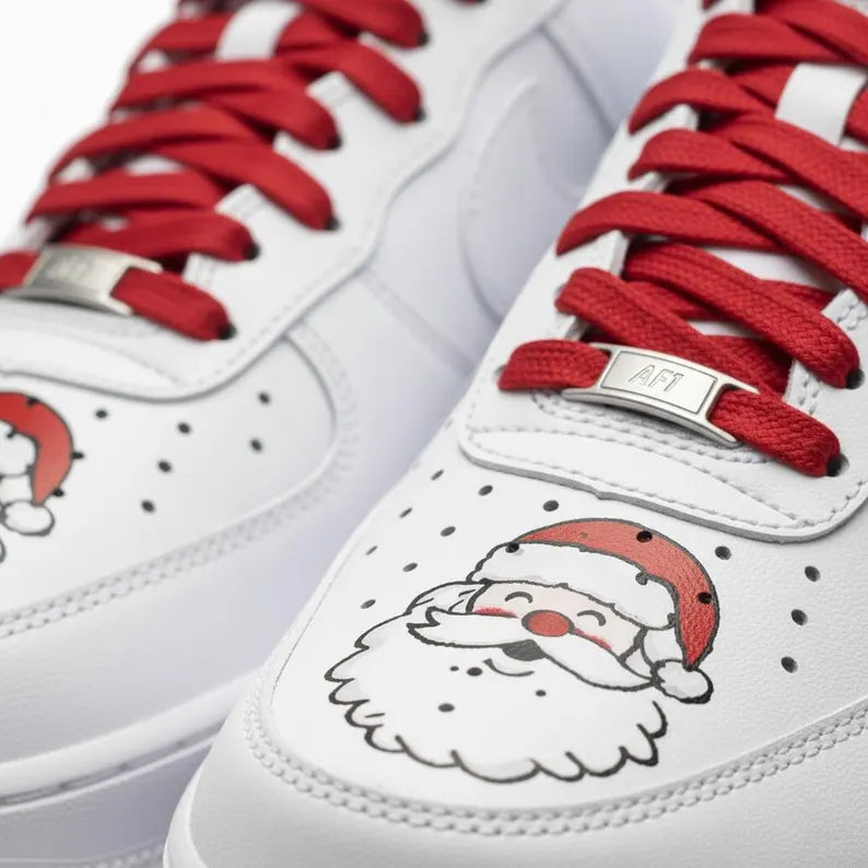 [Customized Christmas Carol] Air Force 1 Low-top Shoes Unisex Hand-Painted Sneakers