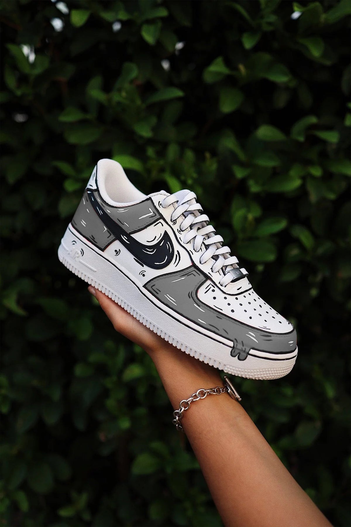 [Custom Hand-Painted 2D] Air Force 1 Skateboarding Shoes Low-top Unsex Multi-color available