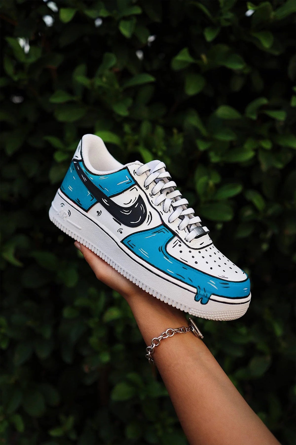 [Custom Hand-Painted 2D] Air Force 1 Skateboarding Shoes Low-top Unsex Multi-color available