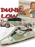 [Custom Racing M3 E30 ]  Dunk Skateboarding Shoes Unisex Low-top