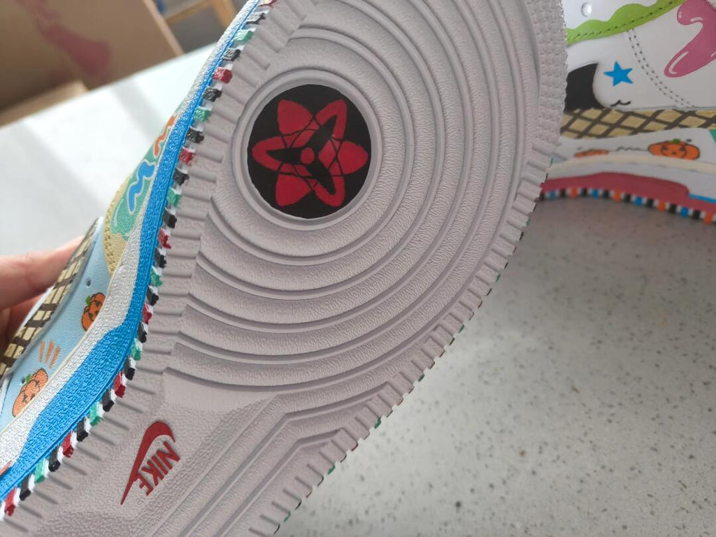 [Custom Naruto] Air Force 1 Skateboard Shoes Unisex