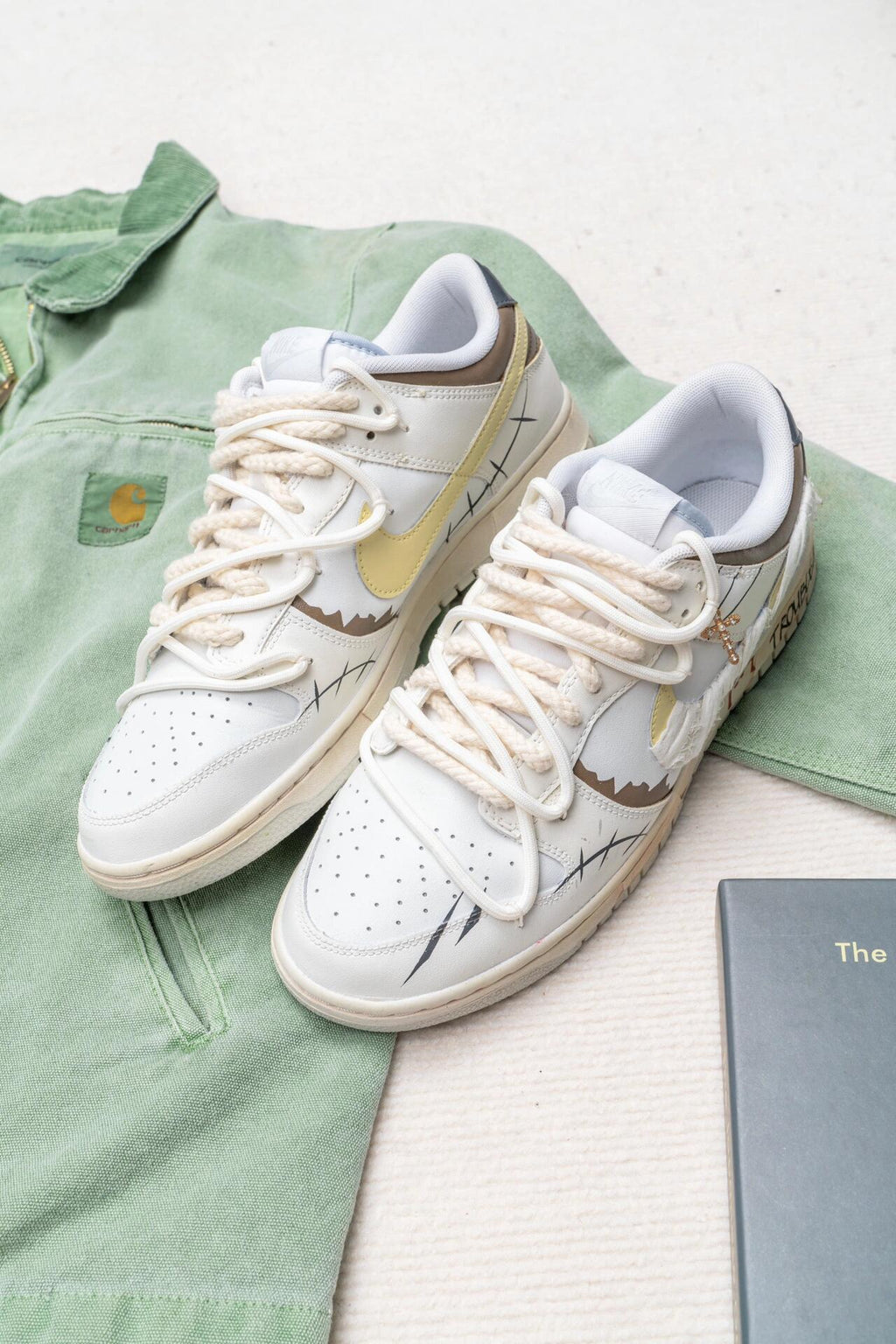[Custom The Mummy of Halloween]  Dunk Skateboarding Shoes Men