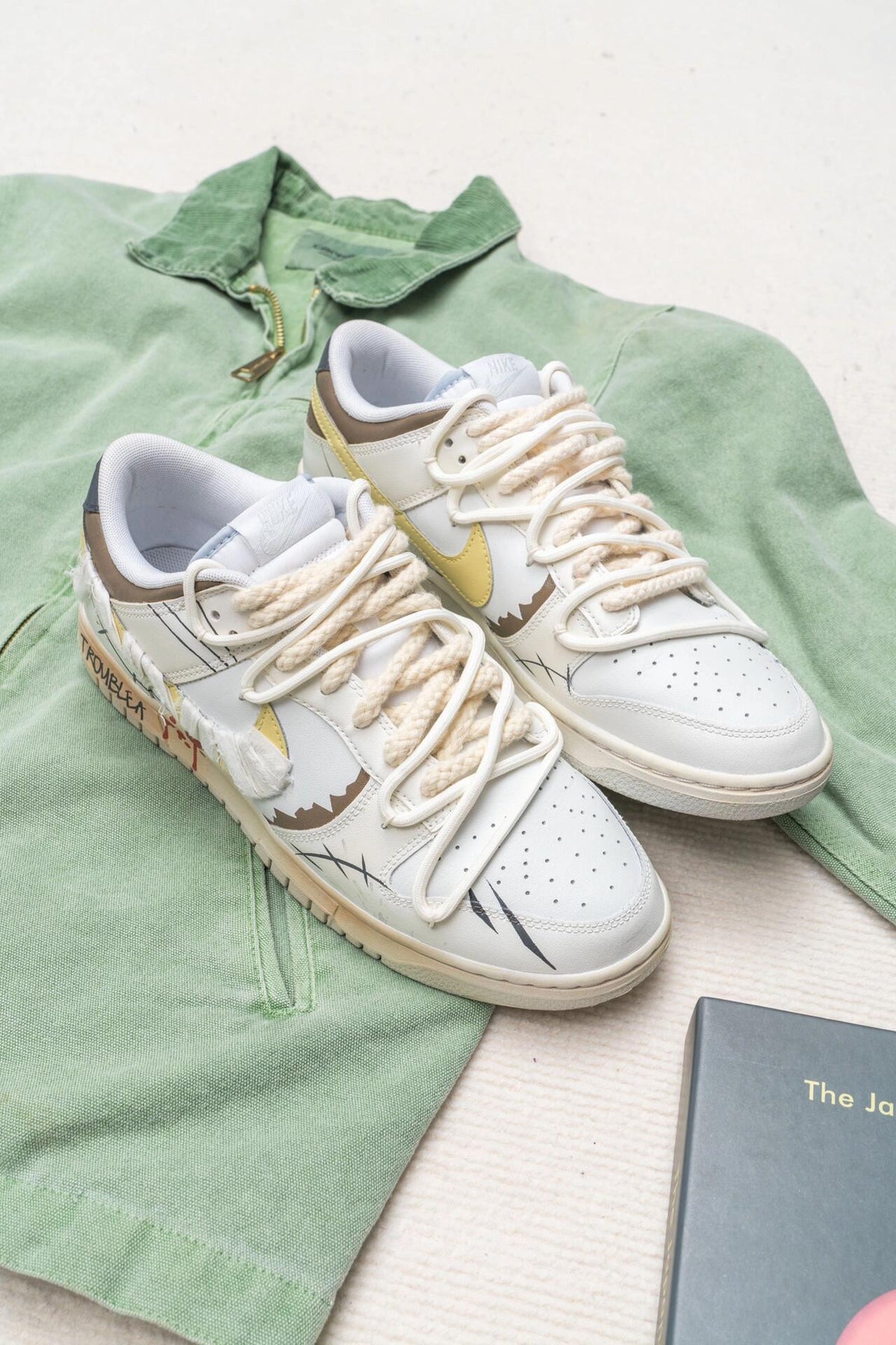 [Custom The Mummy of Halloween]  Dunk Skateboarding Shoes Men