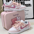 [Custom Hug Bear] Dunk Low Skateboard Shoes Unisex