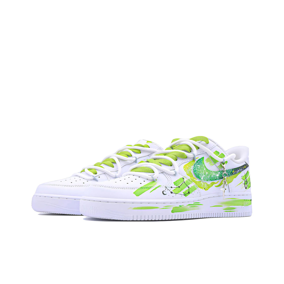 [Customized The Twelve Zodiac Signs: Capricorn - Fashionable Starry Sky] Air Force 1 Shoes Unisex