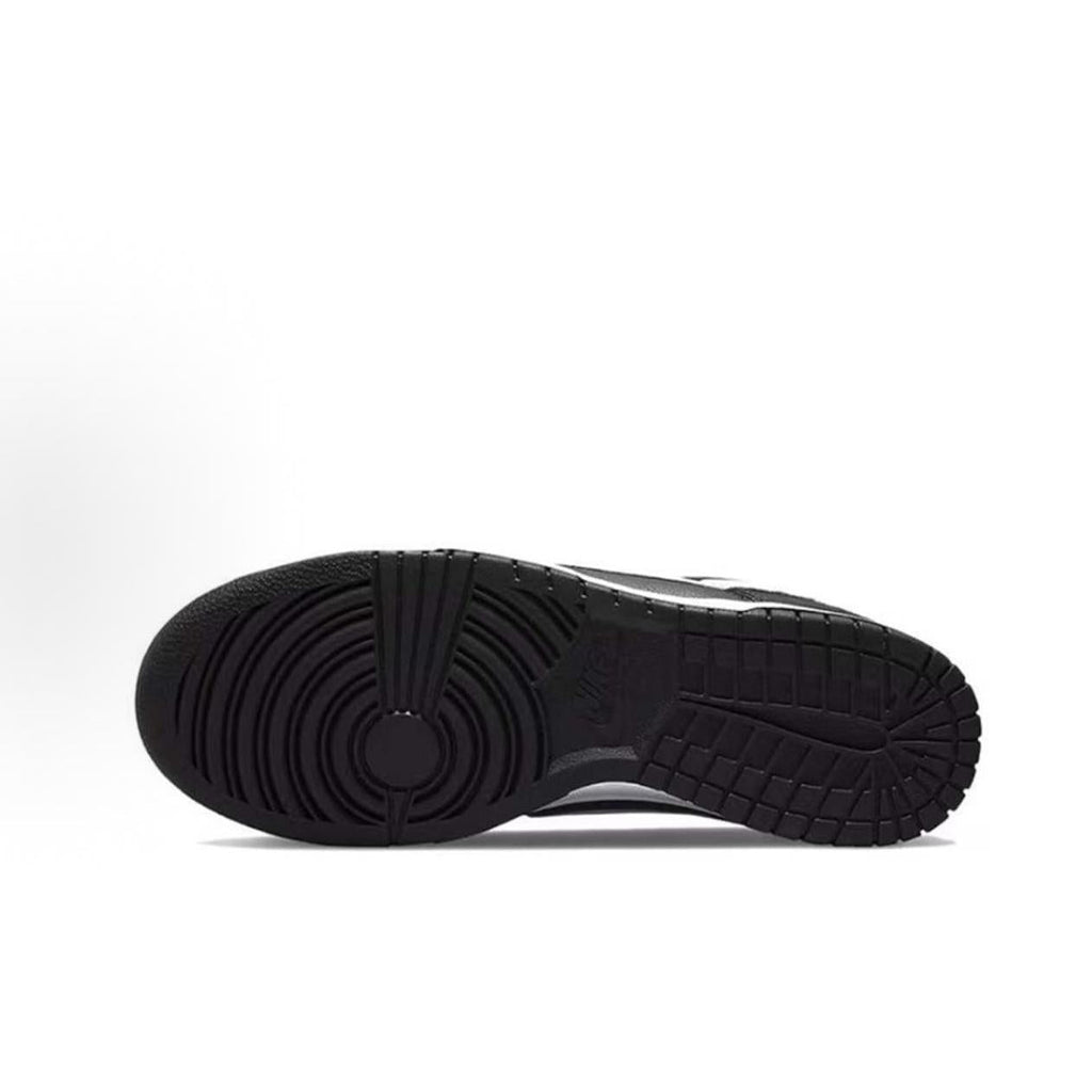 [Custom Blue Flame] Dunk Skateboarding Shoes Unisex Black